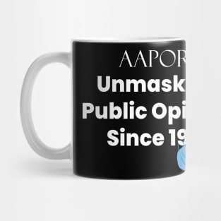 AAPOR 2022 Conference Logo - White Mug